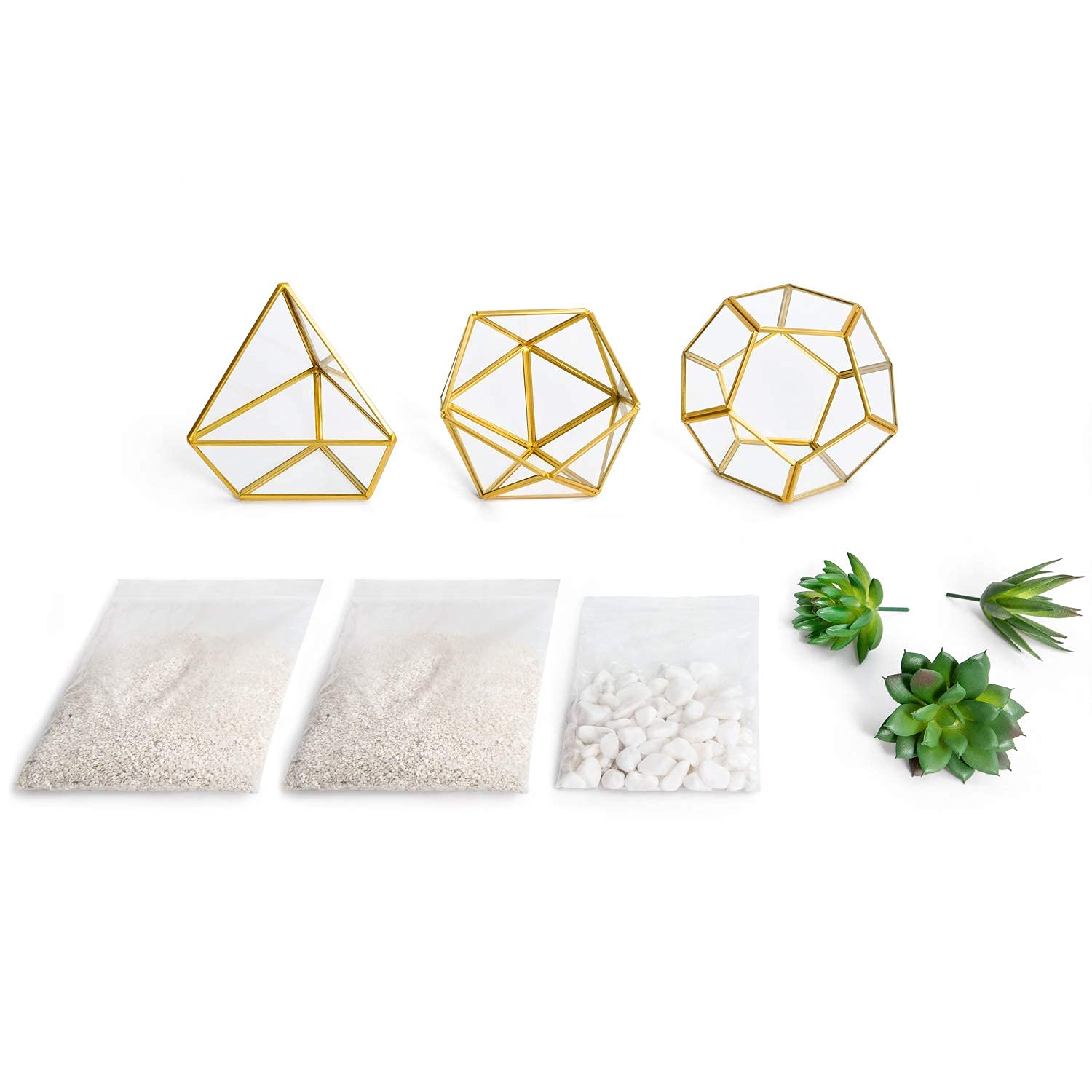 Mkono trio on desk lifestyle shows styling potential and low-maintenance greenery benefit