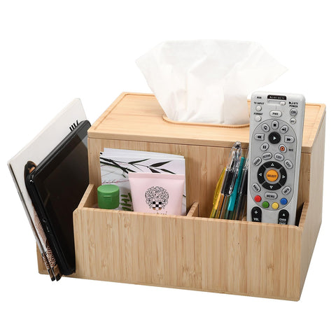 MobileVision on nightstand next to lamp showing compact space-saving benefit