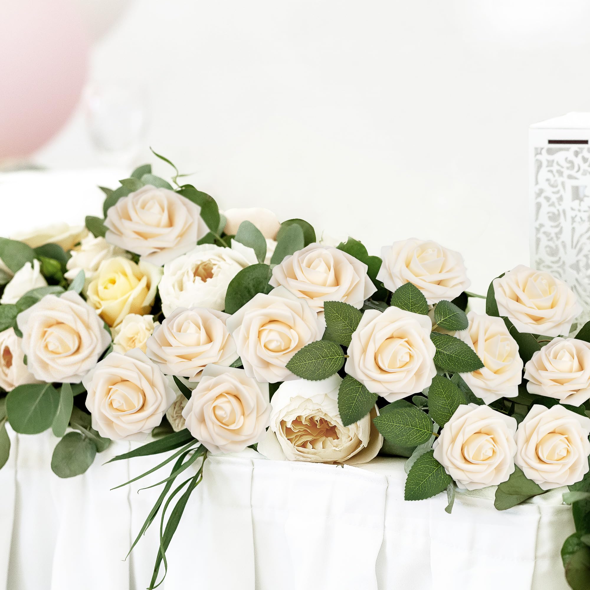 Mocoosy stems displayed to show 8-inch length and easy-to-trim flexibility