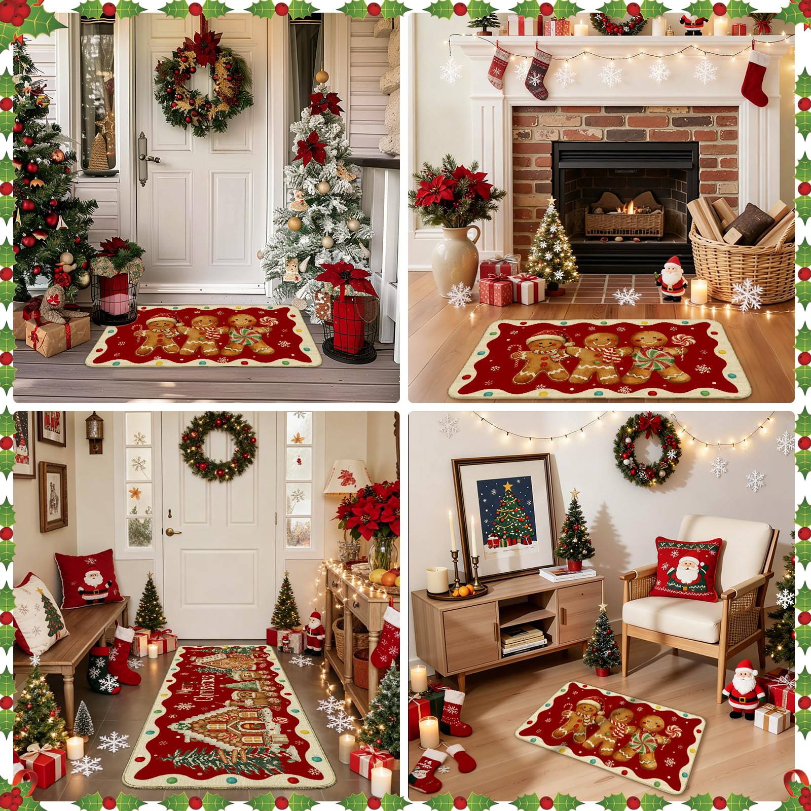 Mocsicka folded rug showing compact storage and easy seasonal tuck-away