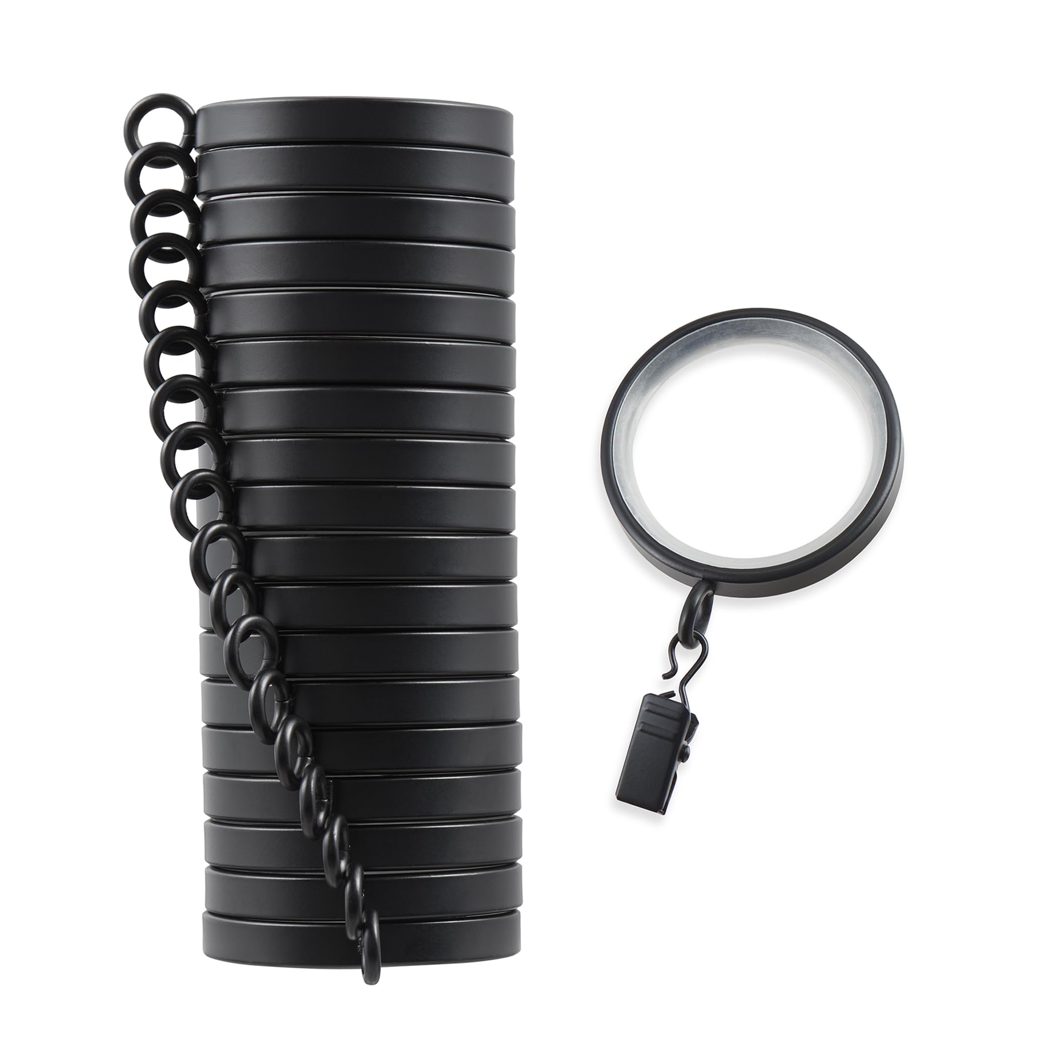 MODE Cambria front packaging showing 18 satin black rings and benefits