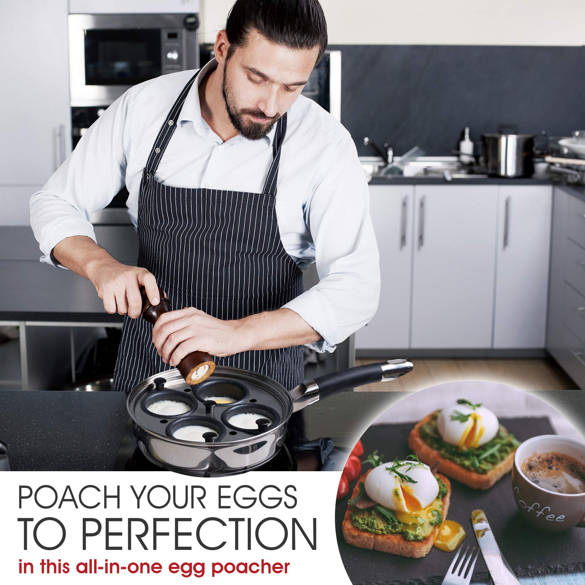 Modern Innovations pan used as a skillet demonstrating versatile cooking options