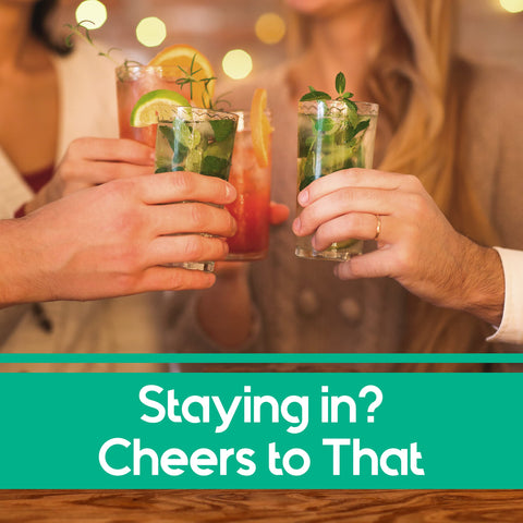 Modern Mixology recipe cards arranged showing simple step-by-step guidance benefit