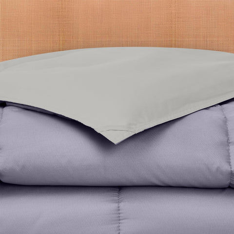 Modern Threads comforter box stitch detail ensuring even fill distribution