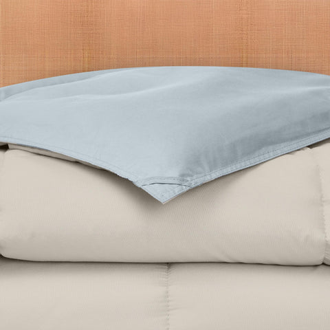 Modern Threads corner tabs detail showing secure duvet attachment benefit