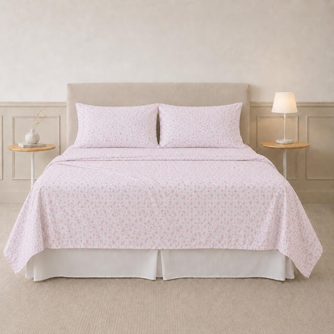 Modern Threads fitted sheet deep pocket detail showing snug fit benefit