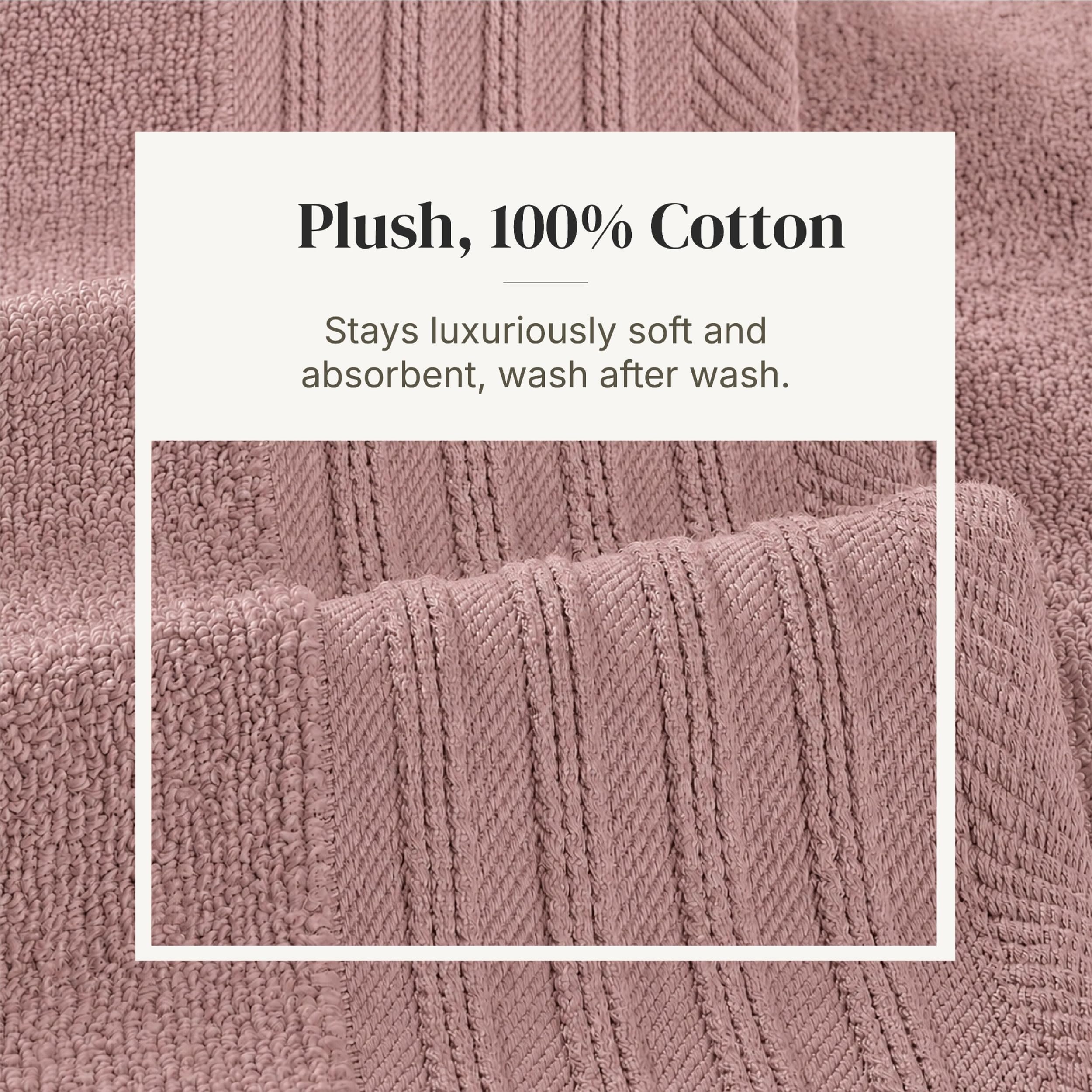 Modern Threads size comparison of bath towel, hand towel, washcloth showing scale