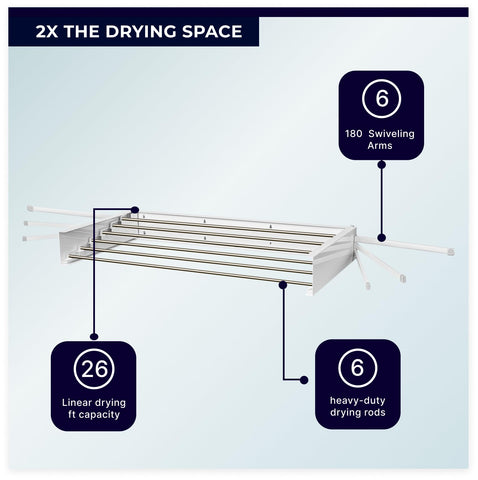 MODERN-X close-up of stainless steel rods highlighting durable construction and airflow