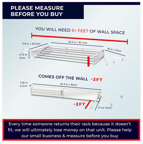 MODERN-X installed with template and screws showing easy mounting and included hardware