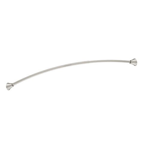 Moen brushed nickel close-up highlighting finish and corrosion resistance benefit