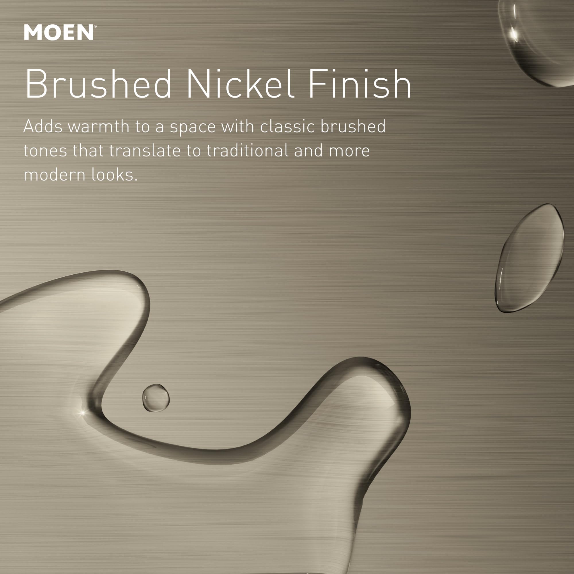 Moen Glenshire tilt mechanism close detail showing adjustable angle for personalized view