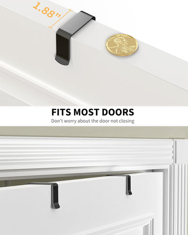 Moforoco installed in kitchen door with spices displayed showing easy-access organization benefit
