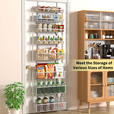 Moforoco hanging organizer in kitchen showing accessible pantry storage