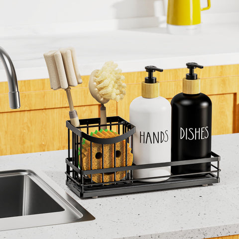 Moforoco lifestyle kitchen styling shows elegant, clutter-free sink area