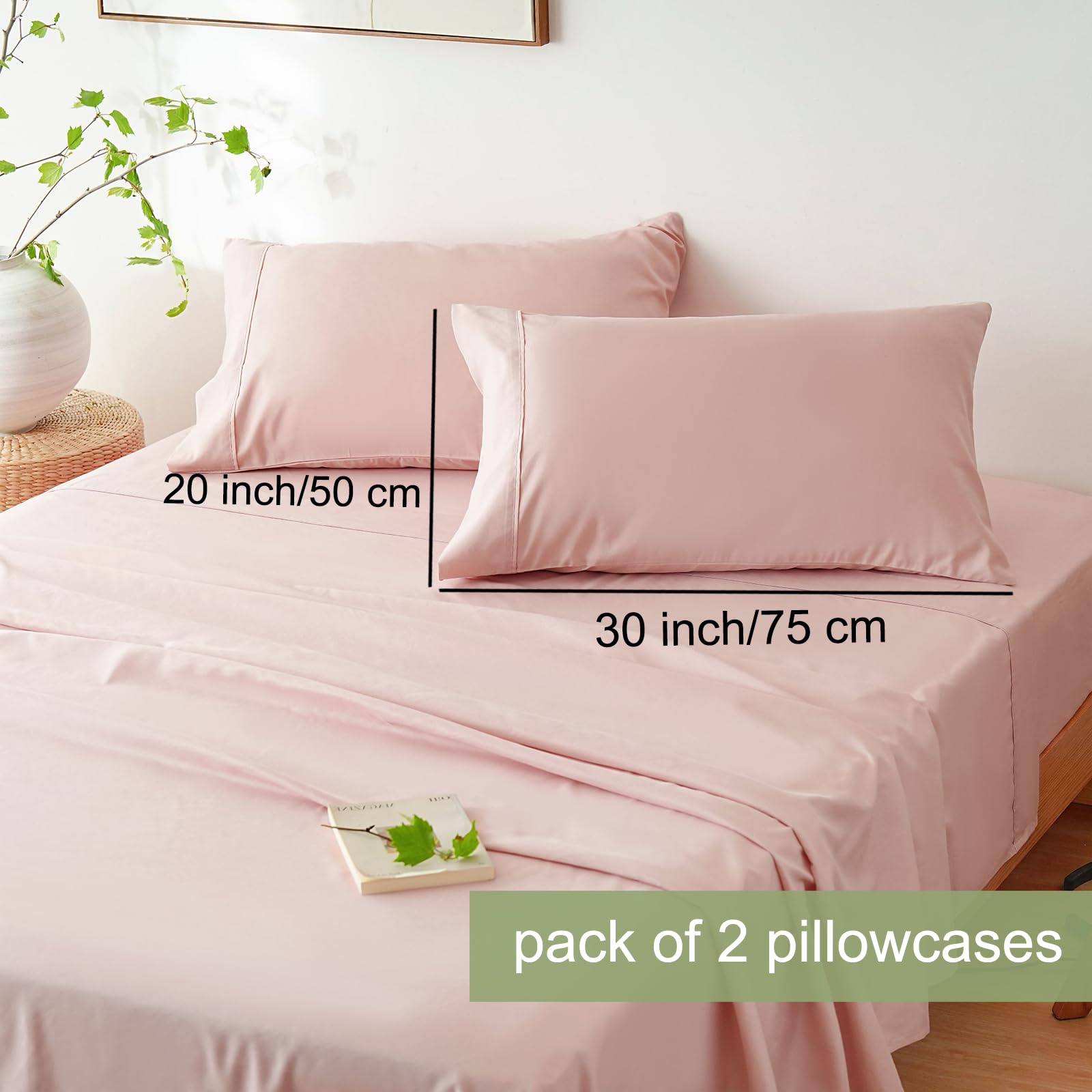 Mohap fitted sheet elastic close-up showing secure all-around fit benefit