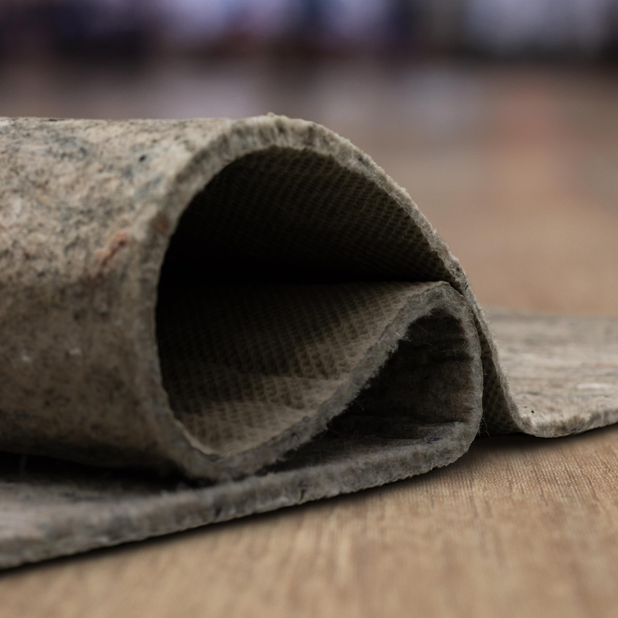 mohawk home pad under runner on carpet stabilizing pile and reducing movement