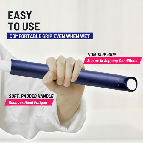 Moku Home padded handle close-up offering comfortable ergonomic grip