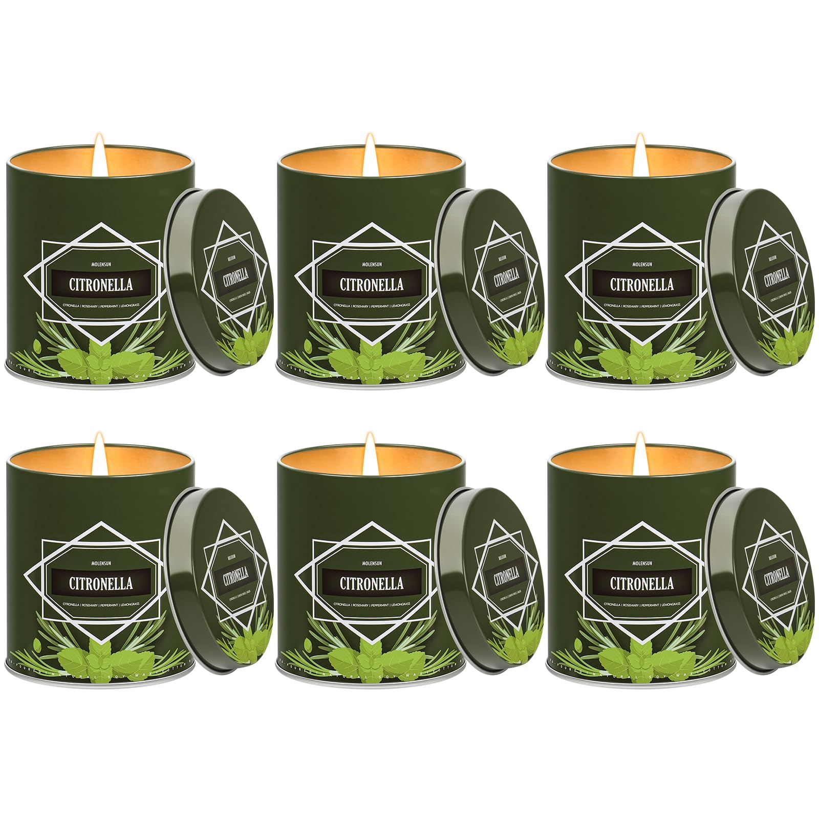 Molensun front tin packaging showing the six-pack and rustic labels for easy gifting
