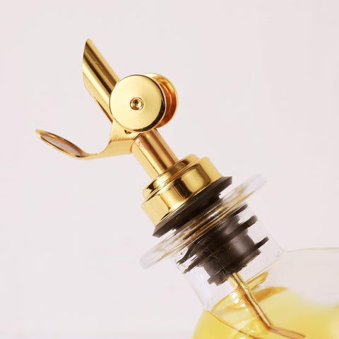 Molimoli bottles in kitchen lifestyle setting improving cooking and serving ease
