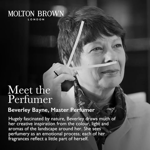 Molton Brown diffuser on an entrance hall table refreshing guests with uplifting scent