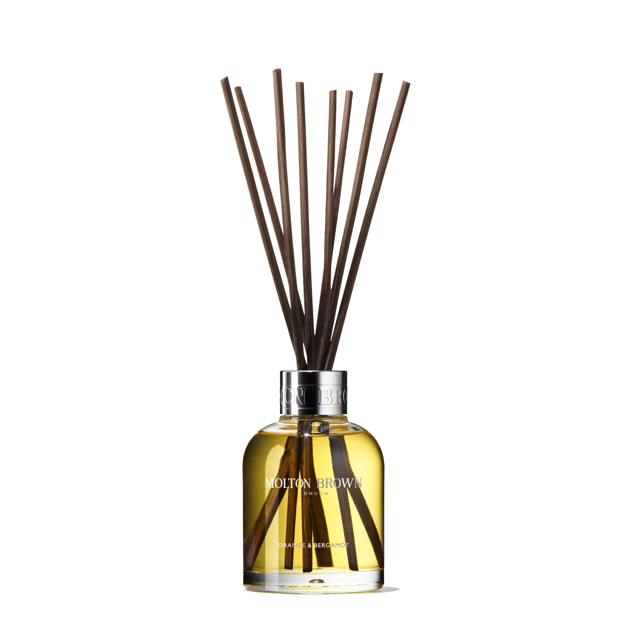 Molton Brown close-up of natural reed tips absorbing fragrance oil for steady diffusion