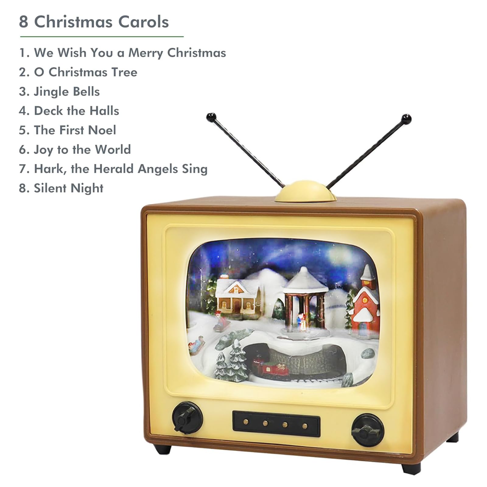MOMENTS IN TIME on mantel showing 6-inch scale and easy placement benefit