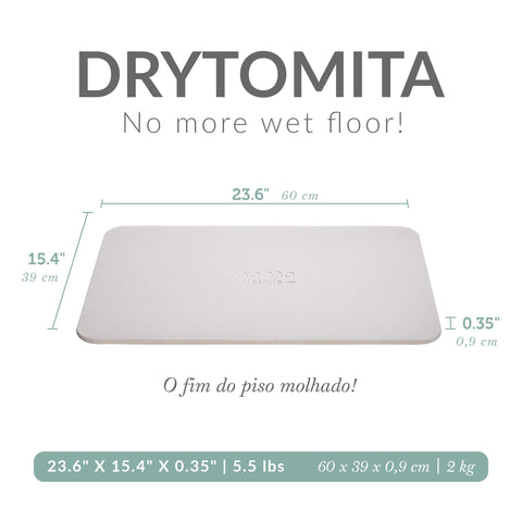 Momo Lifestyle close-up of diatomite texture highlighting fast absorption
