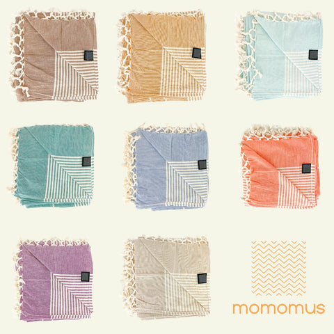 MOMOMUS detailed edge and stitching showing durable finish benefit