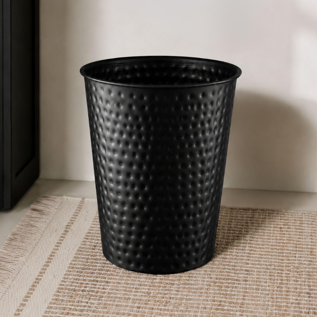 Monarch Abode in bedroom setting adding stylish, discreet waste solution