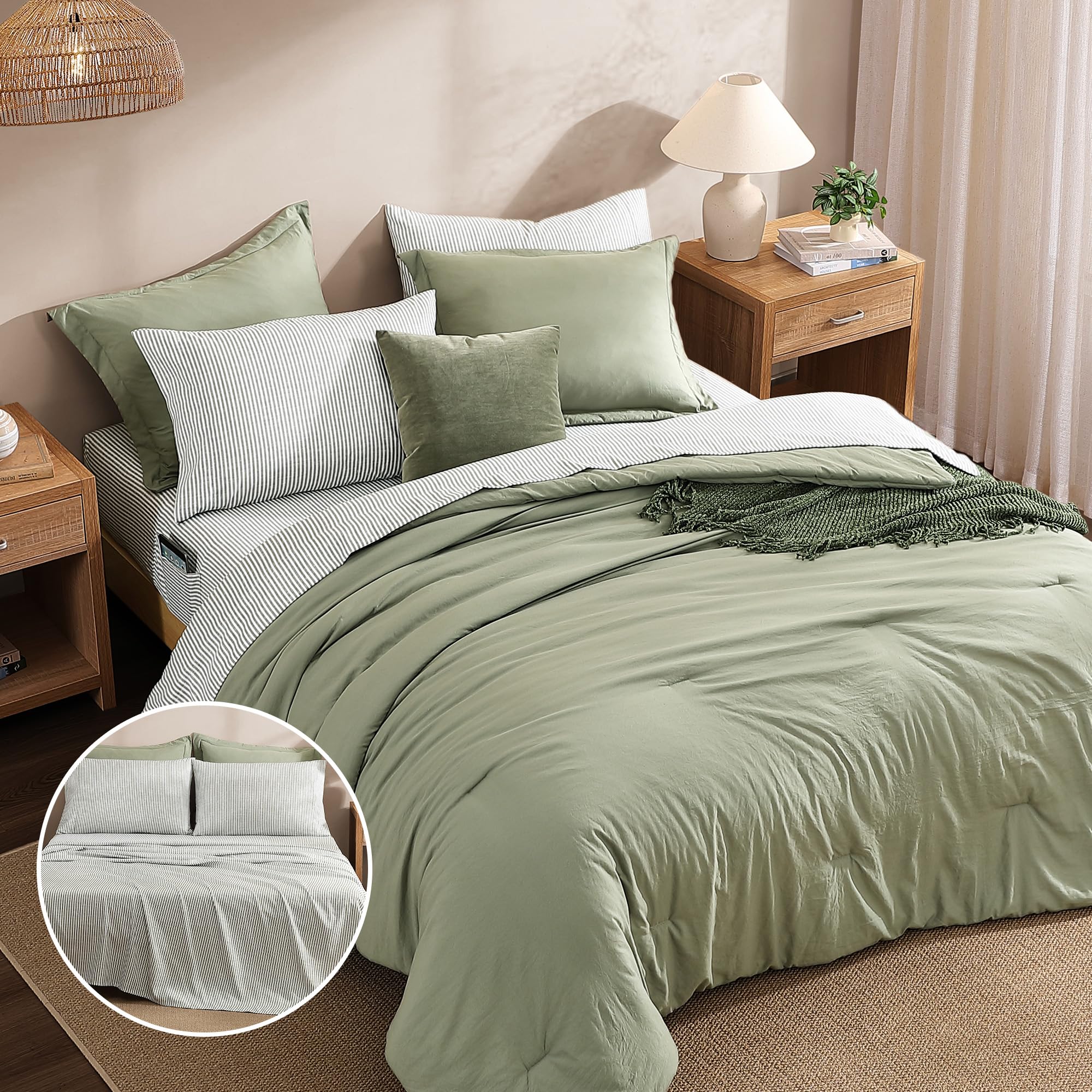 Monbix flat sheet hem closeup, displays smooth fabric and neat edge for tidy beds