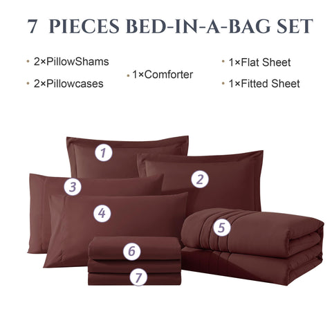 Monbix comforter on queen mattress for scale and proper fit demonstration
