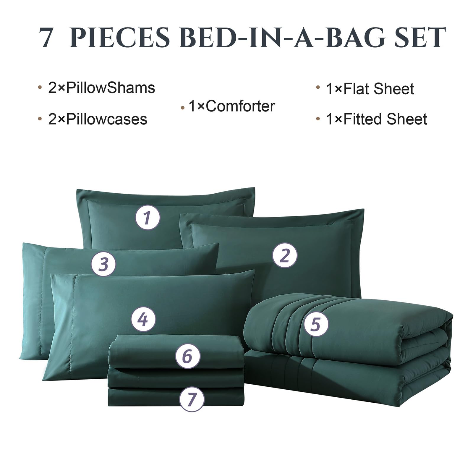 Monbix ruler and pillow size comparison demonstrating accurate king dimensions