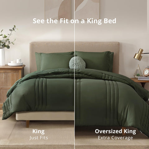 Monbix vacuum-packed bedding being unpacked showing easy shipping benefit