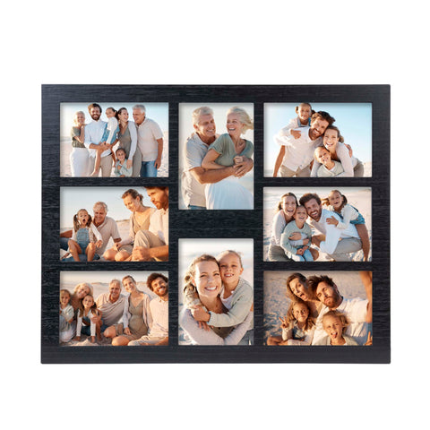 MONT PLEASANT front view collage frame showing eight photos and cohesive display benefit