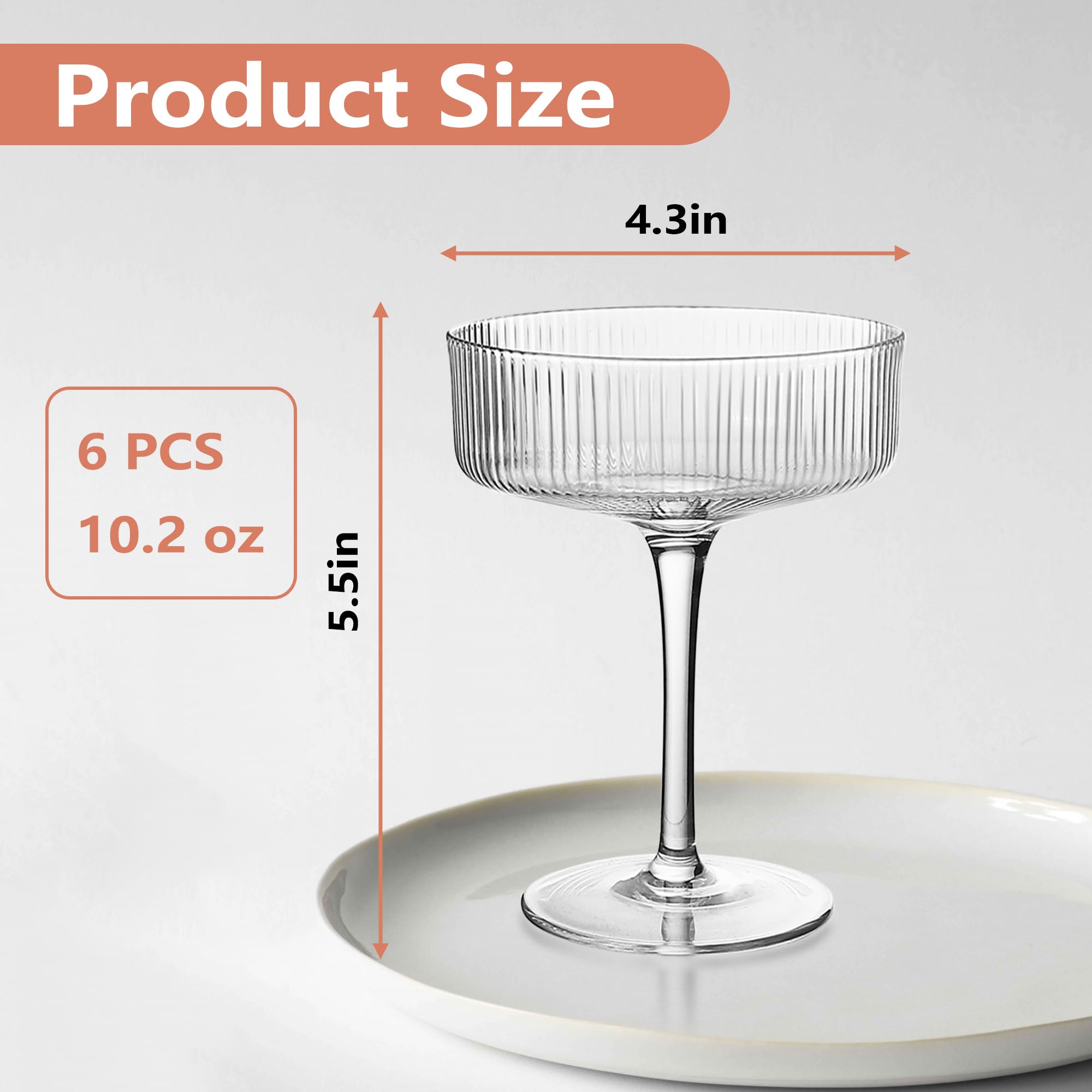 Montex coupe glass in use with an espresso martini showcasing presentation benefit