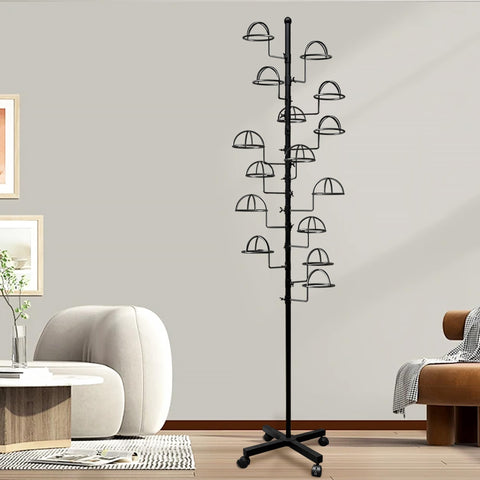Montex rack set in retail space drawing customer attention