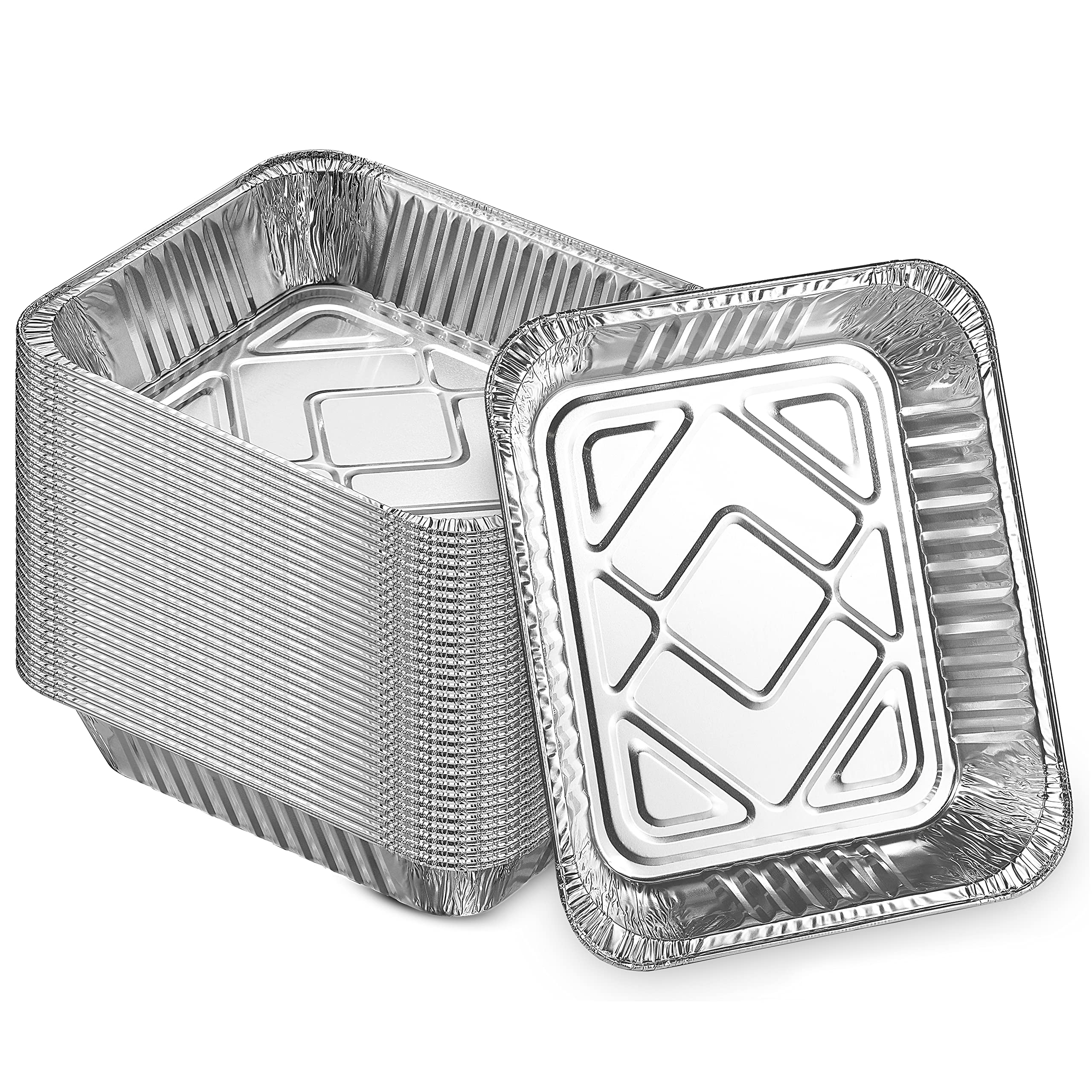 MontoPack front packaging showing 30-pack 9x13 pans and clear product view