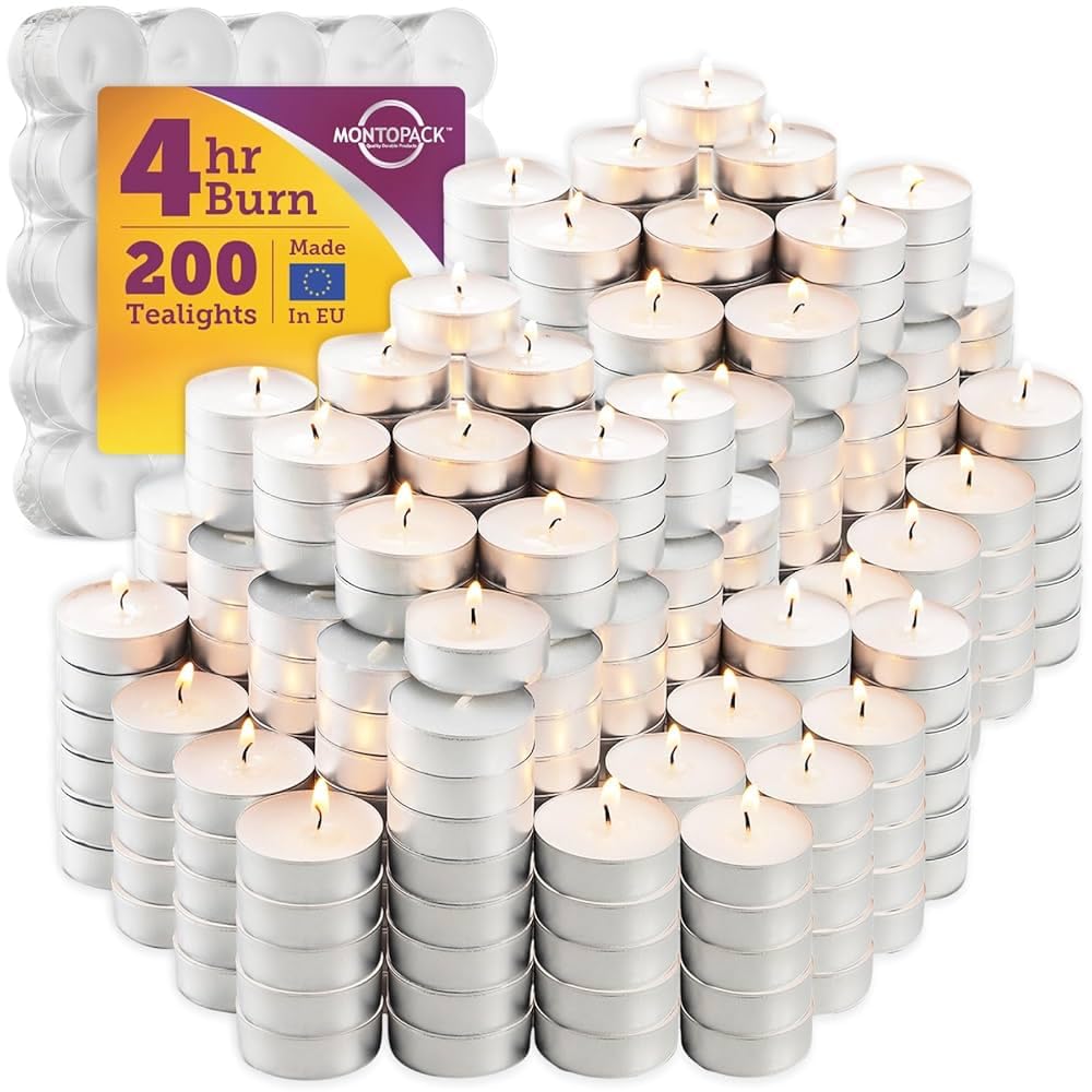 MontoPack front packaging showing bulk 200 pack for economical events