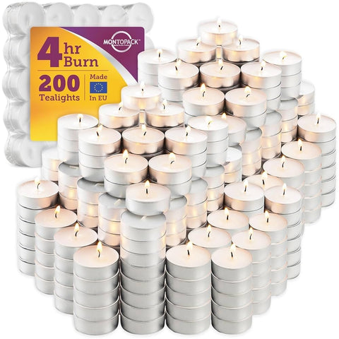 MontoPack front packaging showing bulk 200 pack for economical events