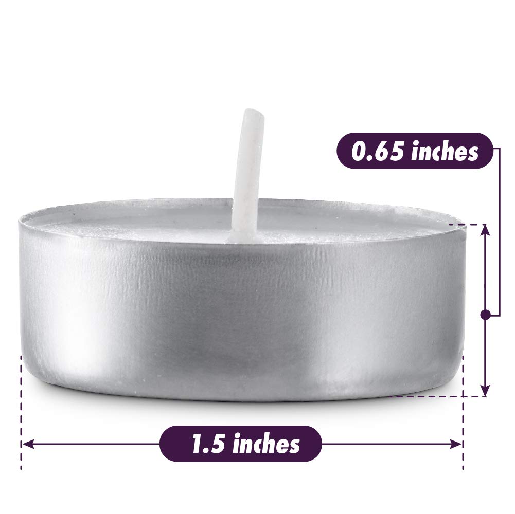 MontoPack multiple tealights in centerpiece providing event ambiance