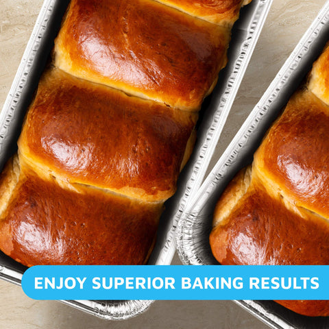 MontoPack pans in oven demonstrating even baking performance
