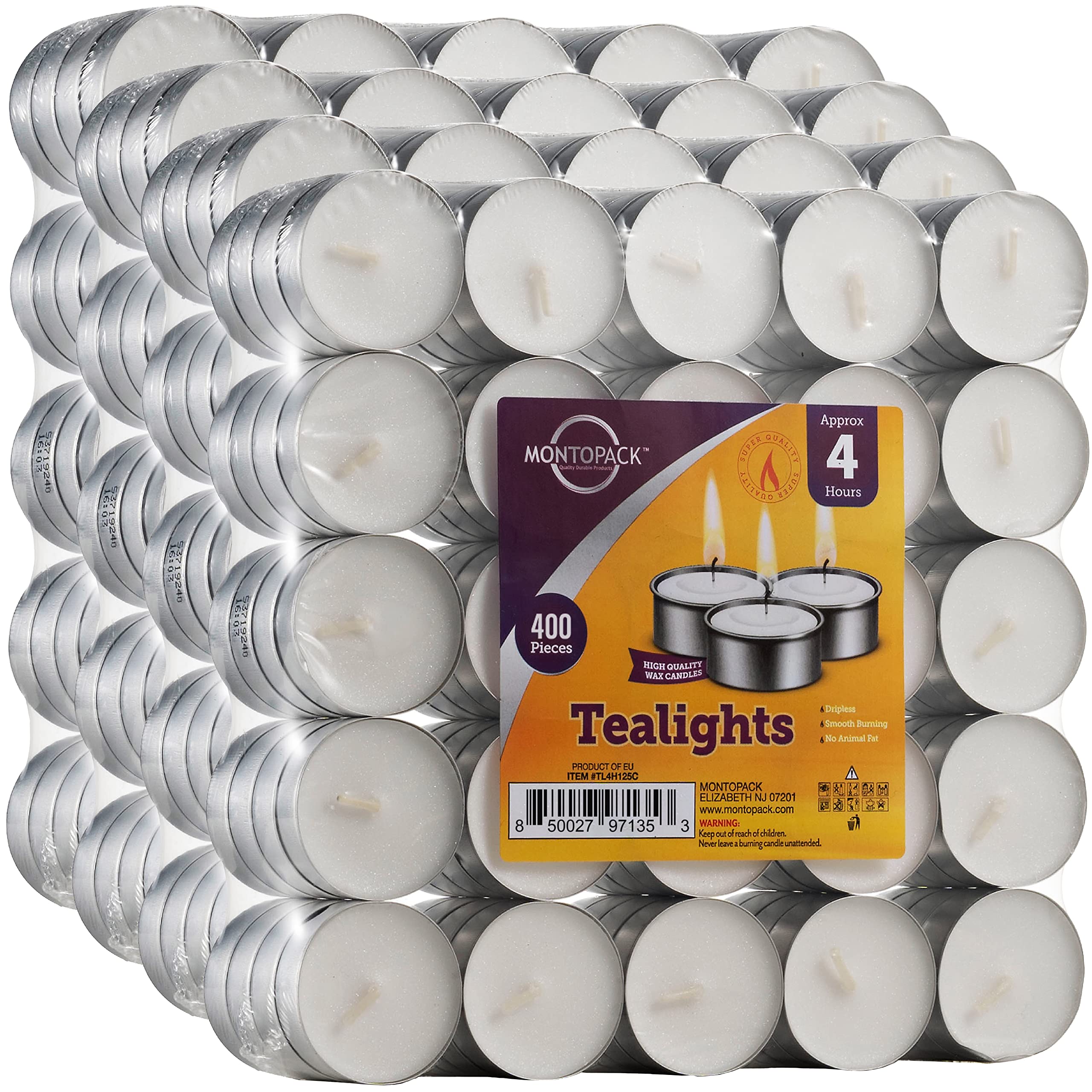 MontoPack tea lights included in an emergency kit offering reliable backup lighting
