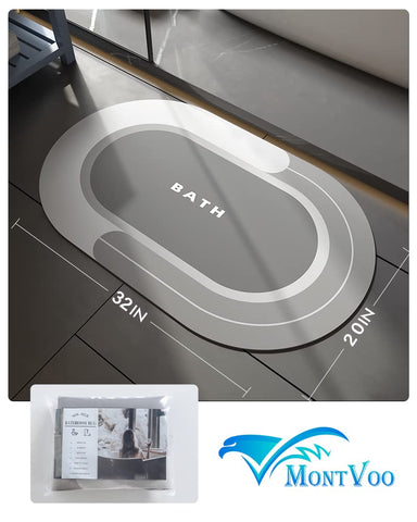MontVoo lifestyle bathroom setting demonstrating clean, modern aesthetic