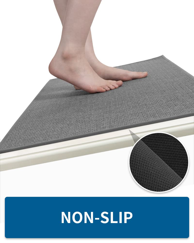 MontVoo anti-slip backing detail showing secure grip to reduce slips