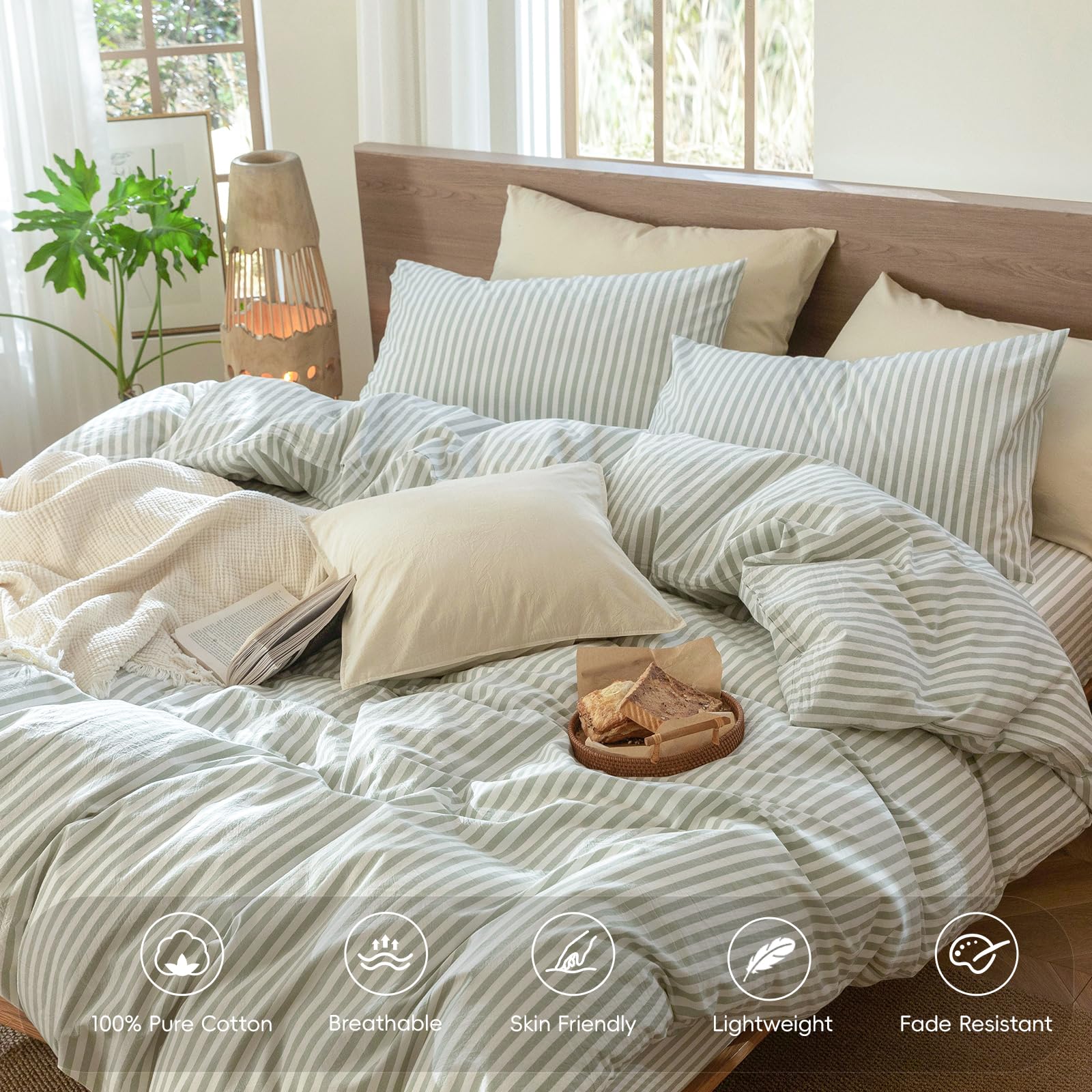 MooMee styled bedroom showing set in situ and creating a relaxed, inviting atmosphere
