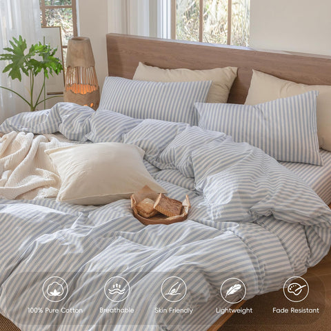 MooMee pillowcase envelope closure detail ensuring tidy pillows all night
