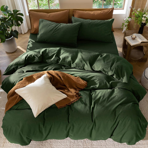 MooMee pillowcase envelope closure showing tidy look and pillow protection benefit
