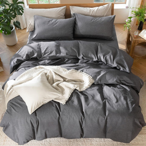 MooMee envelope pillowcase closure neat tuck and easy pillow containment benefit