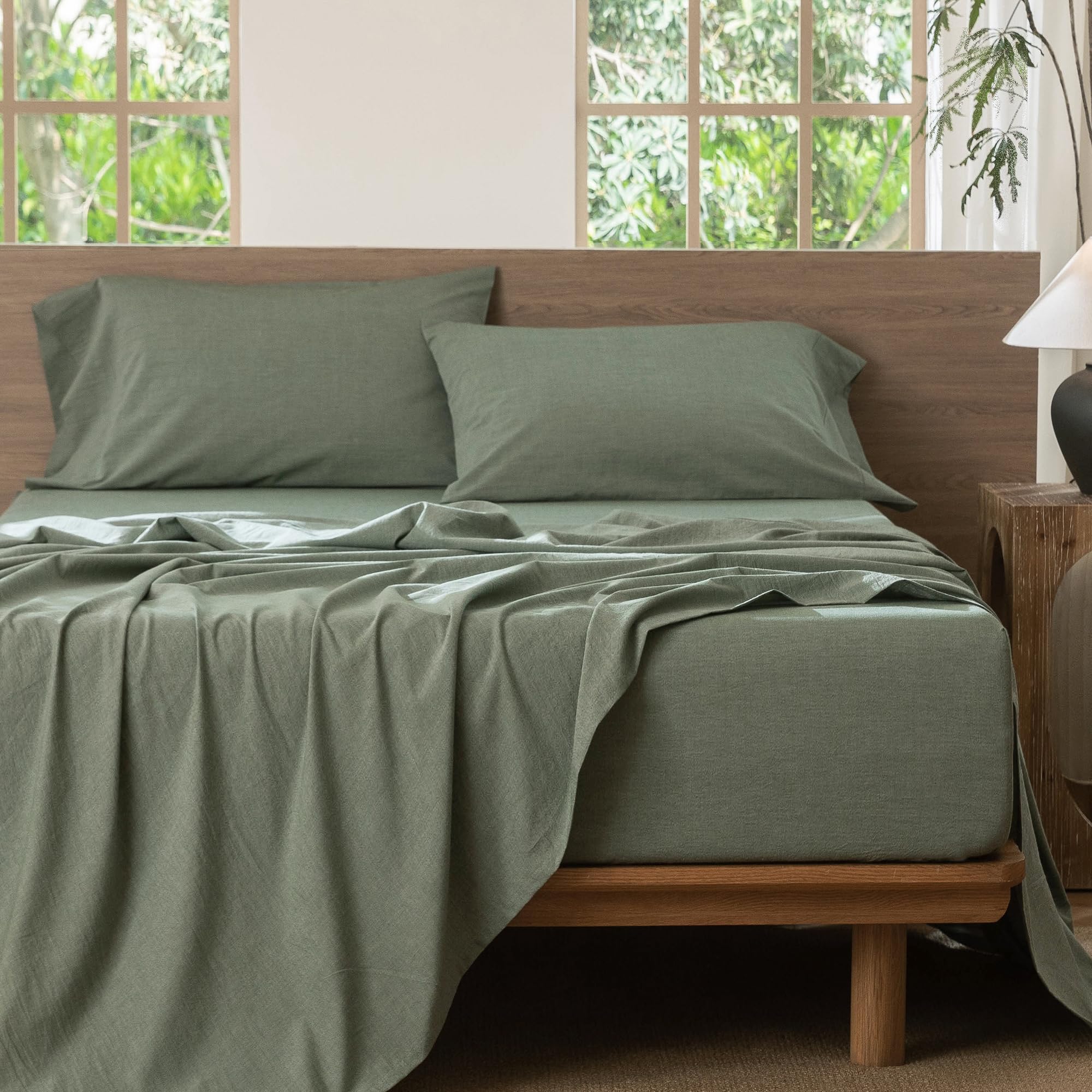 MooMee pillowcases open-end view emphasizing soft finish and easy use