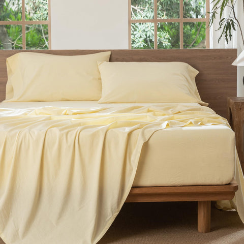 MooMee pillowcases with open-end closure highlighting easy pillow access